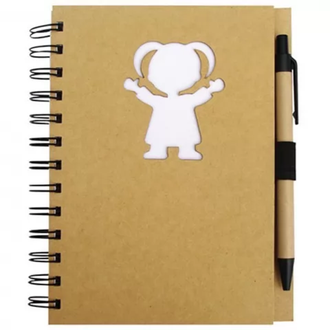 ESC 303GIR Libreta Funny Niña