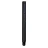Bolígrafo ejecutivo de diseño minimalista completamente negro con clip, ideal para la personalización de bolígrafos promocionales corporativos