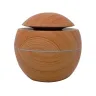 Difusor de aromas esférico con acabado tipo madera, ideal como material promocional para regalos corporativos y de bienestar