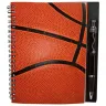 Toma fotográfica de libreta serious sport promocional, ideal para personalización de marca.