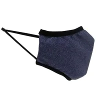 Toma fotográfica de cubreboca sport fit promocional, ideal para personalización de marca.
