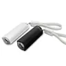 Toma fotográfica de power bank stern promocional, ideal para personalización de marca.